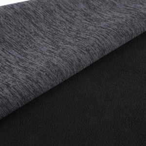 High-quality cationic autumn and winter warmth and breathable silky close-fitting custom pattern sportswear fabric KWS20-8009