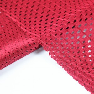 Bird Eye/Eyelet Mesh Fabric with 100%Polyester for Sportswear/Leggings/Yoga Wear/T-Shirt/Fitness KWS20-8013