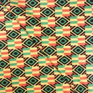 Organic Eco Friendly Polyester Spandex Lycra Recycled African Print Ankara Stretch Custom Swimming Fabric