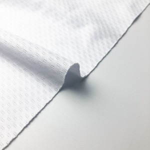 Organic Rpet Interlock Polyester Wicking Tear Resistant Knit Jersey Fabric For Running Wear Tracksuit Shirt Cycling Sportswear