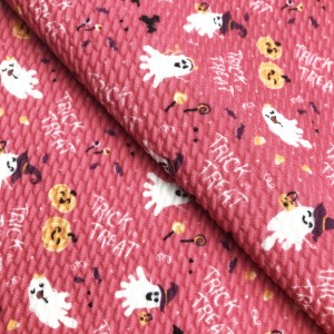 Halloween In Stock Solid Color Bullet/liverpool Knit Texture Fabric Jacquard For Baby Headwrap